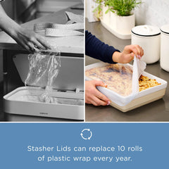 Rectangle Stretch Lids 2-Pack