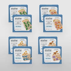 Recyclable Paper Bags 8-Pack 400ct